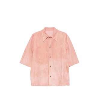 Santoro London Button Suede Shirt
