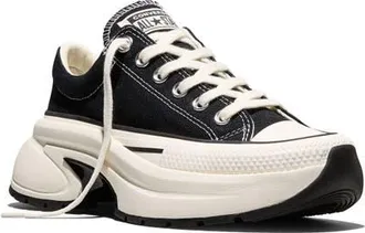 Converse Run Star Crush Low Top Sneaker in Black/egret/bla at Nordstrom, Size 3.5