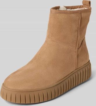 Tamaris Tamaris Chelsea Boots aus reinem Rindsleder in Beige, Größe 36