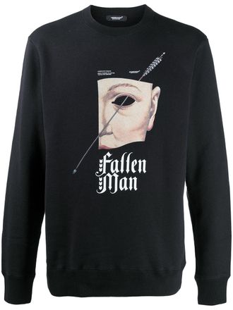 Undercover Maglione con stampa - Nero