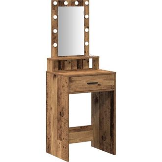 vidaXL Vidaxl - Dressing Table Brown 50 x 41 x 140 cm Engineered wood