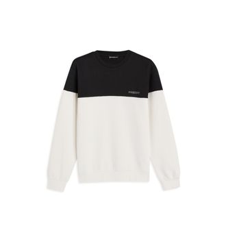 Freddy Felpa girocollo colour block con spalle a contrasto