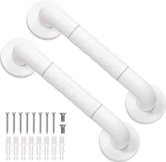 OEM Dos Barras De Apoyo De Acero Inoxidable Para Ba&ntilde;o O Ducha, Ideales Para Personas Mayores (30 Cm)