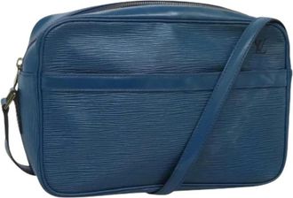 Louis Vuitton Pre-owned Cross Body Bags, female, Blue, Size: ONE SIZE Pre-owned Vintage Epi Leather Shoulder Bag