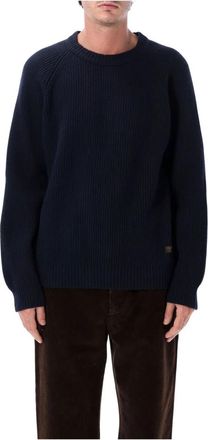 Filson Trui met ronde hals - Heren - Ronde hals truien - Blauw - XL - Wol - Truien & Vesten