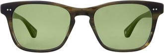 Garrett Leight TORREY SUN DGFR/GRN Mens Sunglasses Green Size 51