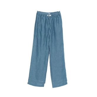 R&oacute;he Wide Trousers, female, Blue, Size: 2XS Pant Rohe