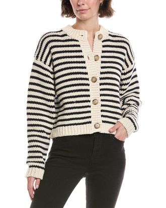 Frame Denim Frame Stripe Chunky Cardigan