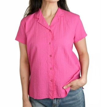 H+ Hannoh Wessel Sharon Shirt In Fuchsia