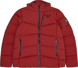 Reebok Mens Stretch Padded Jacket (Rust) - Size X-Large