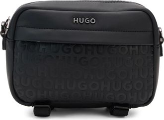 HUGO BOSS Borsa a tracolla Jived Logo - - Bags - Uomo - Nero - ONE SIZE