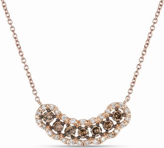 Le Vian Ladies Chocolate Necklaces set in 14K Strawberry Gold