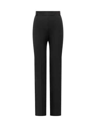 Pinko Black Straight Flat Front Pants