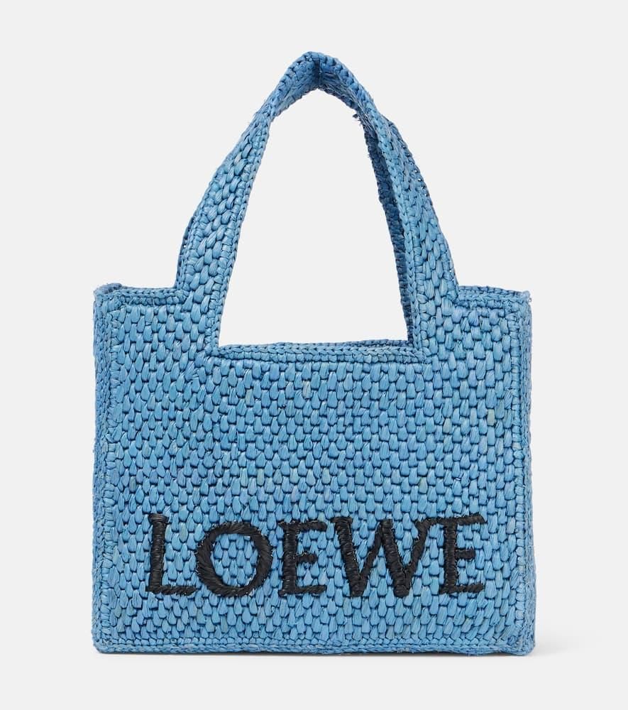 トート 25SS Blue Beige フォント 大人可愛い【LOEWE】スモール