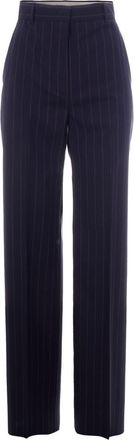 Max Mara Dark Blue Tailored Pants