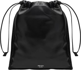 Prada Clutches, female, Black, Size: ONE SIZE Wish Pouch