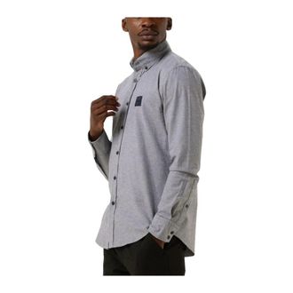 HUGO BOSS Overhemden, Heren, Blauw, S, Katoen, Mabsoot 2 Shirt