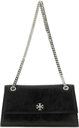 Tory Burch Black Kira Turnlock Shoulder Bag