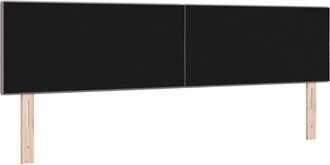 vidaXL Headboard Height Adjustable with Headboard Taupe 180 cm Fabric vidaXL