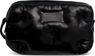 Maison Margiela Glam Slam Crossbody Tas - Heren - Schoudertassen - Zwart - ONE Size - Leer - Tassen