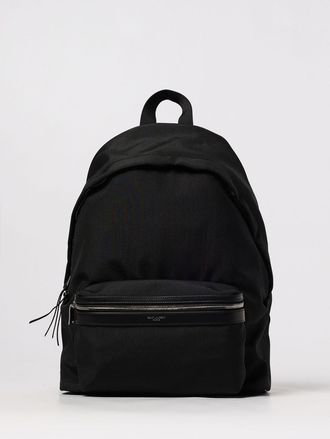 Saint Laurent Zaino City Saint Laurent in tela e pelle