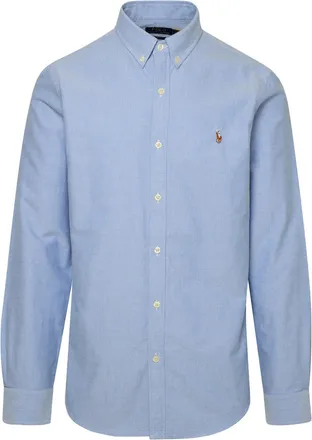 Polo Ralph Lauren Light Blue Oxford katoenen shirt