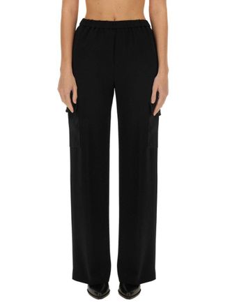 Aspesi Relaxed-Fit High-Waisted Pants With Side Pockets