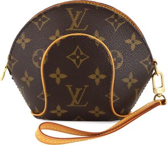 Louis Vuitton Brown Monogram Monogram Clutch Bag Pouch (Pre-Owned)