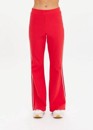 The Upside Womens Muse Flare Pant In Roja Red