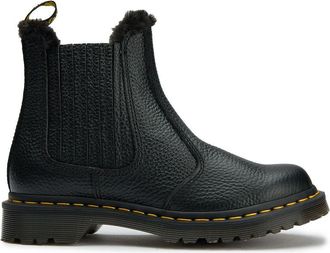 Dr. Martens Womens Dr 2976 Leonore Boots - Black Leather - Size UK 6