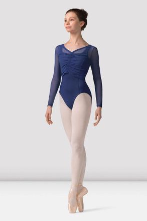 Bloch Ladies Mirella Zephyr Long Sleeve Top, Magenta