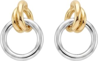 Argento Vivo 2-Tone Mini Knot Earrings in Two Tone at Nordstrom