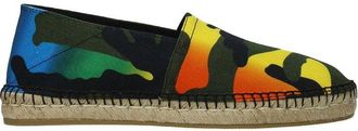 Valentino Garavani Bicolor Canvas Mens Espadrilles