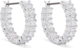 Swarovski Orecchini a cerchio Matrix - Argento