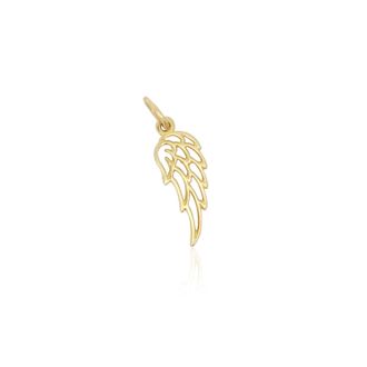 The Lovery Mini Gold Angel Wing Charm