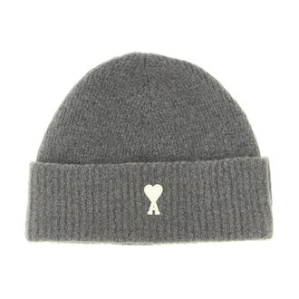 Ami Gorro con logo de coraz&oacute;n bordado - Accessories - unisex - Gris - ONE SIZE