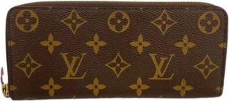 Louis Vuitton Pre-owned Wallets, female, Brown, Size: ONE SIZE Pre-owned Long wallet (bi-fold)