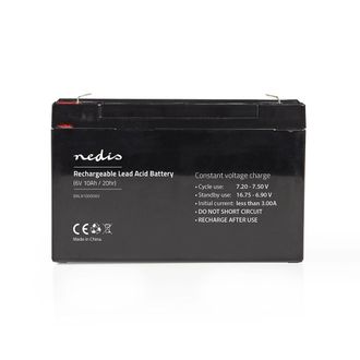 Nedis Bateria Recargable De Plomo Acido Plomo Acido Recargable 6v 10000mah