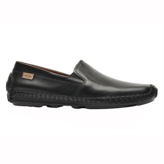 Pikolinos Jerez 09Z-5511 Leather Mens Slip On Shoes - Black - Size:UK 10.5-11