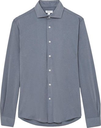 Reiss Bobby Cutaway Collar Top