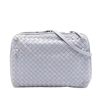 Bottega Veneta Pre-owned Cross Body Bags, female, Purple, Size: ONE SIZE Pre-owned Nodini Crossbody Bag