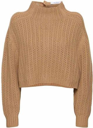 Max Mara Wool And Cashmere Crop Sweater