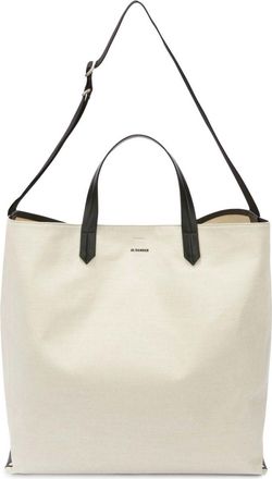 Jil Sander Tape medium tote bag - men - Fabric - One Size - White
