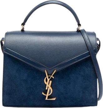 Saint Laurent Pre-owned Cassandra - - Pre-owned - Donna - Blu - ONE SIZE