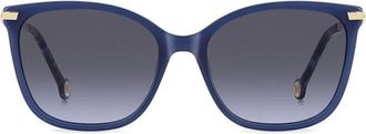 Carolina Herrera HER 0261/G/S Asian Fit PJP/GB Womens Sunglasses Blue Size 55