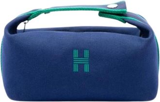 Herm&egrave;s Pre-owned Bride-A-Brac - Dames - Vintage Mini Tas - Blauw - ONE Size - Vintage