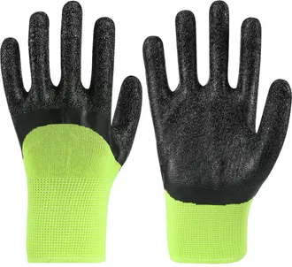 OEM Guantes De Seguridad, Guantes Antiabrasi&oacute;n, Guantes Antideslizantes, Guantes De Trabajo - 12 Pares, Guantes De Punto, Agarre Suave, Aptos Para Hombres