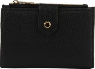 Pourchet Club Flap Portemonnee - unisex - Portefeuilles - Zwart - ONE Size - Leer - Accessoires