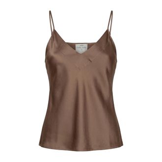 Forte_Forte Mujer, Camisetas, Marr&oacute;n, Talla: S