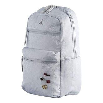 Air Jordan Pin Backpack Wolf Grey 9A0090-G3A